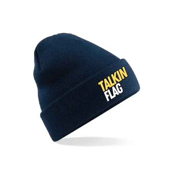 Talkin Flag - Embroidered Beanie