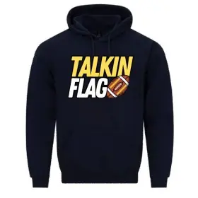 Talkin Flag - Printed Classic Cotton Hoodie