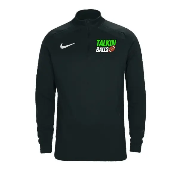 Talkin Balls - Nike Embroidered Performance 1/4 Zip