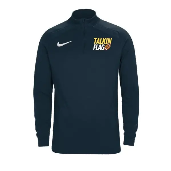 Talkin Flag - Nike Embroidered Performance 1/4 Zip