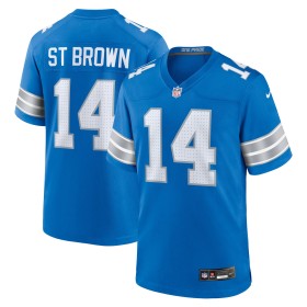 Maillot de match domicile des Detroit Lions Nike - Amon-Ra St. Brown