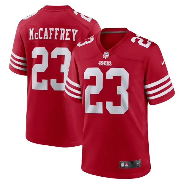 Camiseta de juego Nike de los San Francisco 49ers - Christian McCaffrey