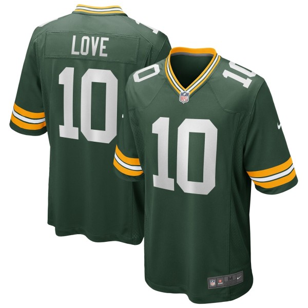 Camiseta de juego Nike de los Green Bay Packers - Jordan Love