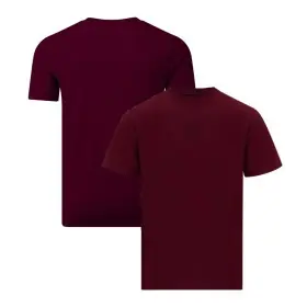 Equipo - Camiseta Clásica de Algodón con Texto Redondo