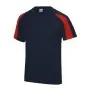 Custom Flag Jerseys Navy/Red