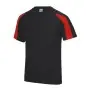 Maglie personalizzate con bandiera Nero/Rosso