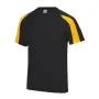 Custom Flag Jerseys Black/Gold