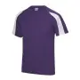 Maglie con Bandiera Personalizzata Viola/Bianco