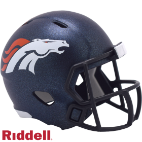 Casco de velocidad de bolsillo NFL Riddell de los Denver Broncos 2024