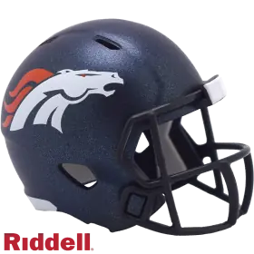 Casco de velocidad de bolsillo NFL Riddell de los Denver Broncos 2024