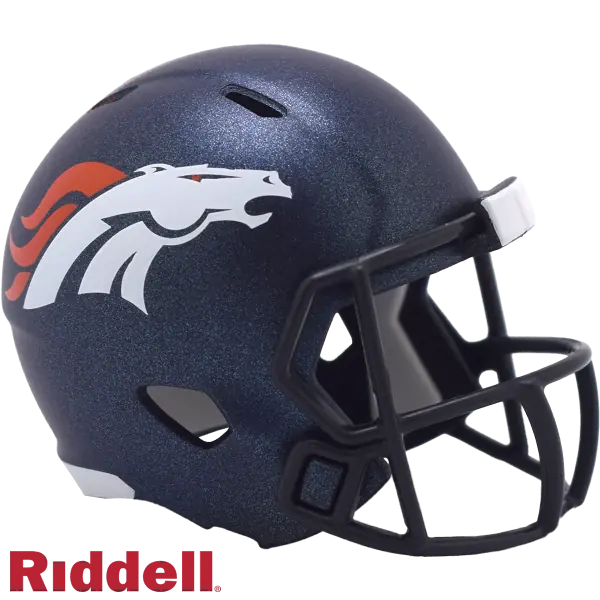 Denver Broncos Riddell NFL Pocket Speed Helm 2024