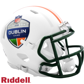 Casco Mini de Velocidad de Juego NFL de Dublín 2025