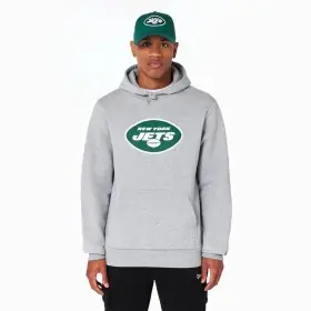 Felpa con Cappuccio Logo Squadra New York Jets New Era Fronte