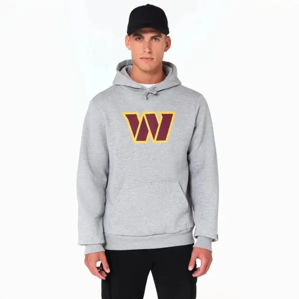 Washington Commanders New Era Team Logo Hoodie Vorderseite