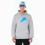 Sudadera con Capucha del Equipo Detroit Lions con Logo de New Era en el Frente