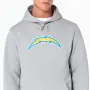 Felpa con cappuccio Los Angeles Chargers New Era Team Logo