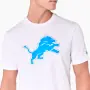T-shirt Logo Équipe Detroit Lions New Era Devant