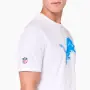 Detroit Lions New Era Team Logo T-Shirt Side