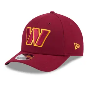 Washington Commanders New Era Stretch Snap 9Forty Kappe Seite