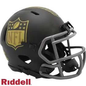 NFL 2025 Salute to Service Mini Casques Vitesse Emblème NFL