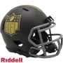 Cascos Mini Speed NFL 2025 Salute to Service Escudo NFL