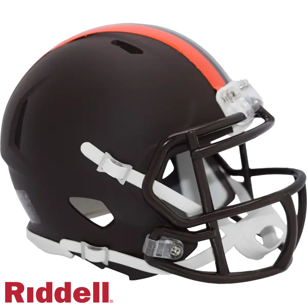 Cleveland Browns On-Field 2025 Alternatives Speed Mini-Helm