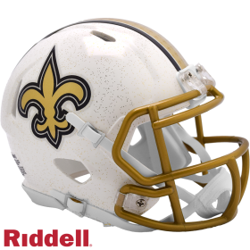 Mini Casco Alternate Speed 2025 de los New Orleans Saints