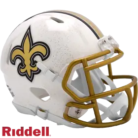 Casco Mini Speed Alternativo On-Field New Orleans Saints 2025