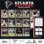 Calendrier mural Atlanta Falcons 12 "x12" 2026 Retour