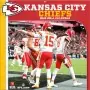 Calendario da parete 2026 Kansas City Chiefs 12" x 12" fronte