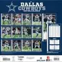 Dallas Cowboys 12" x 12" 2026 Calendrier mural Retour