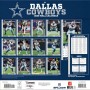 Dallas Cowboys 12" x 12" 2026 Vægkalender Bagside