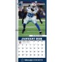 Dallas Cowboys 12" x 12" 2026 Calendrier mural Player Page