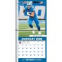 Calendario murale 2026 Detroit Lions 12" x 12" Pagina del giocatore