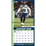 Seattle Seahawks 12" x 12" 2026 Wall Calendar Player Page
