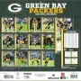 Calendario da parete 2026 Green Bay Packers 12" x 12" Retro
