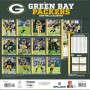 Green Bay Packers 12" x 12" 2026 Calendario de Pared Atrás