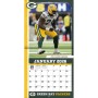 Green Bay Packers 12" x 12" 2026 Wandkalender Spieler Seite