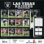 Las Vegas Raiders 12" x 12" 2026 Calendario da parete Indietro