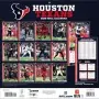 Houston Texans 12" x 12" 2026 Vægkalender Bagside