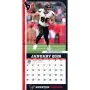Houston Texans 12" x 12" 2026 Vægkalender Spillerside
