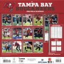 Tampa Bay Buccaneers 12" x 12" 2026 Vægkalender Bagside
