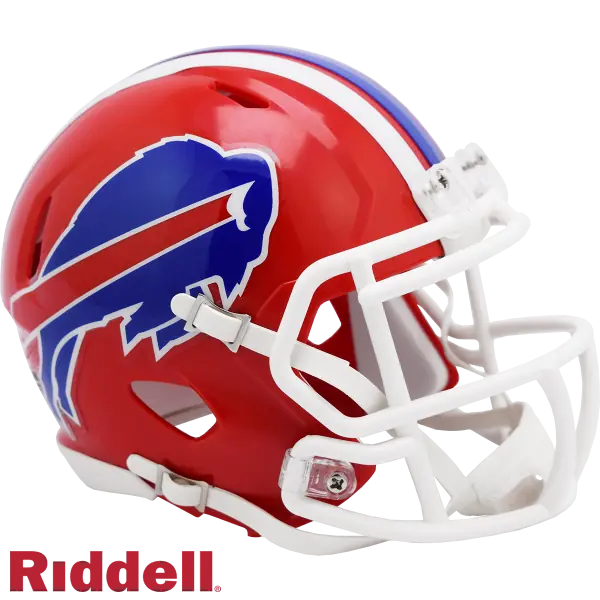 Buffalo Bills Speed Mini Throwback 1987-2001 hjelm