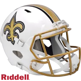 New Orleans Saints 2025 On Filed Alternate Speed Replica Hjelmside
