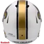 New Orleans Saints 2025 On Field Alternate Speed Replica Hjälm Rygg
