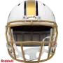 New Orleans Saints 2025 On Field Alternate Speed Replica Helmet Front