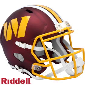 Washington Comandantes 2025 En el campo de velocidad alternativo Replica Casco Lado