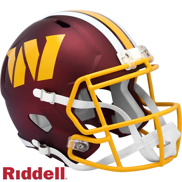 Washington Comandantes 2025 En el campo de velocidad alternativo Replica Casco Lado