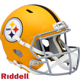 Pittsburgh Steelers 2025 On Field Alternate Speed Replica Helmet Side