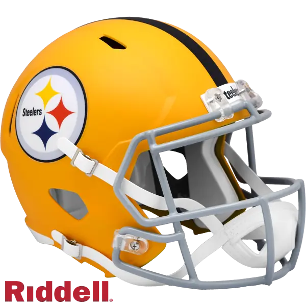 Pittsburgh Steelers 2025 On Field Alternate Speed Replica Helmet Side